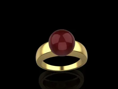 pearl ring model 330 3D print model