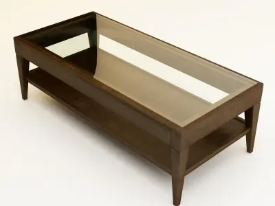 Antique Coffee Table 3D model