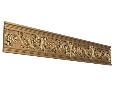 Ornament Element Molding 029 Low-poly 3D model