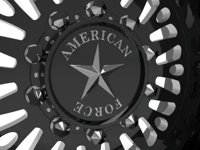 AMERICAN FORCE 6N12 BRAWN SD WHEEL 3D print model