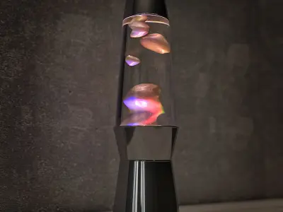 Lava Lamp Daz 3D model