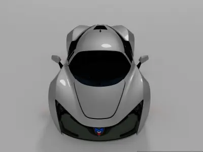 Marussia B2 3D model