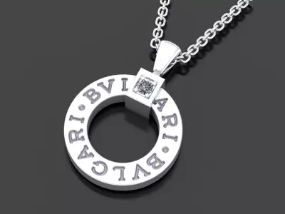 Pendant Bvlgari 3D print model