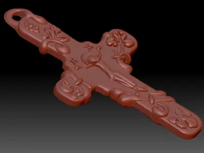 Cross 3D print model 12