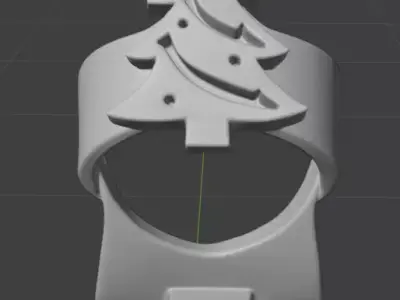 Christmas Napkin Holder 3D print model