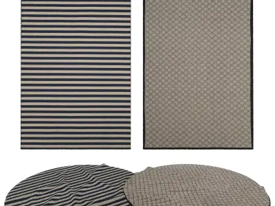 Rugs No 741 Low-poly 3D model