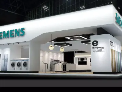 Exhibition - Area - 15X15-3DMAX2010-01 3D model