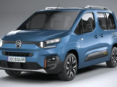Citroen Berlingo Passenger 2024 3D model