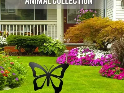 Wonderful Artificial Butterfly Home and Garden And Lawn Decor 3D model buy