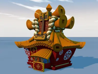  Super fine attic model 3D model