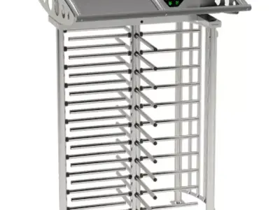 Full-Height Turnstile 3D model