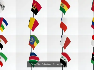 Table Flag Collection 