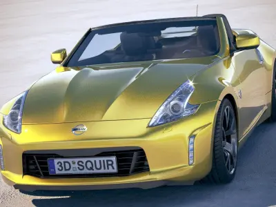 Nissan 370Z Convertible 2017 3D model