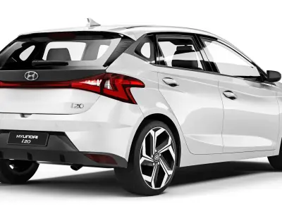 Hyundai i20 2021 3D model