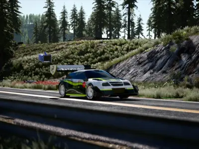 Escudo Grand Vitara Pikes Peak Gran Turismo Low-poly 3D model