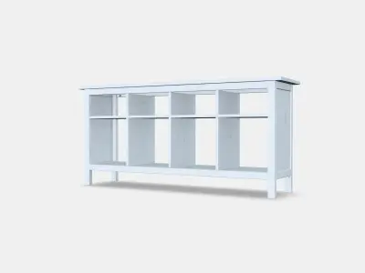 HEMNES Console table Low-poly 3D model