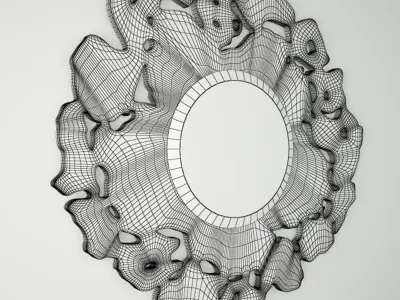 Cartwright Mirror by Arteriors 3D model