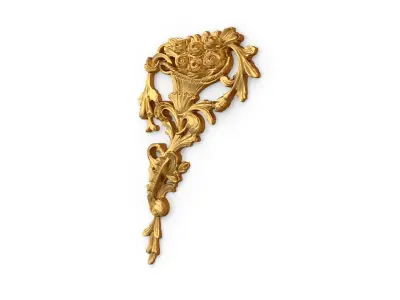 Classic carved decor ornament 356 3D model