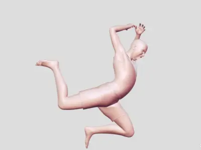  sport man statue 3D print model