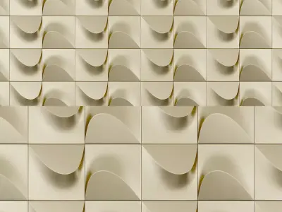 Parametric Wall Panel 3d model Low-poly 3D model shop