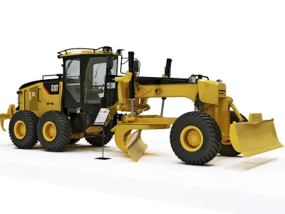 Motor Grader 3D model