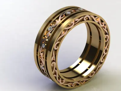 Ornament Ring 3D print model