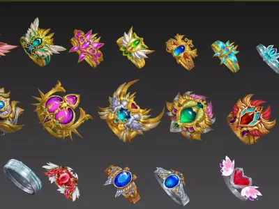 14 types of rings Texture