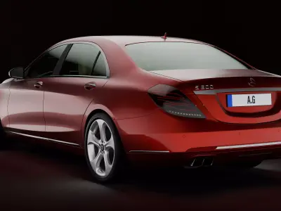 Mercedes Benz S600 3D model