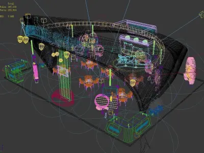 Exhibition - Area - 15X12-3DMAX2009-08 3D model