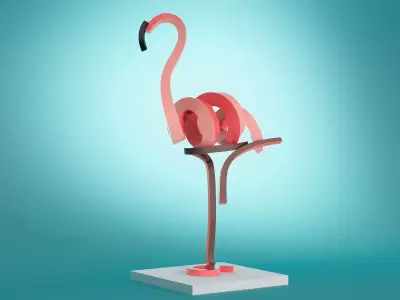 Flamingo 2020 3D model
