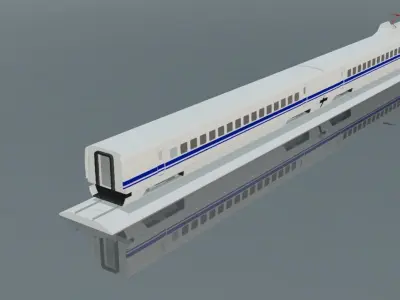 N700 3D model 3D print model