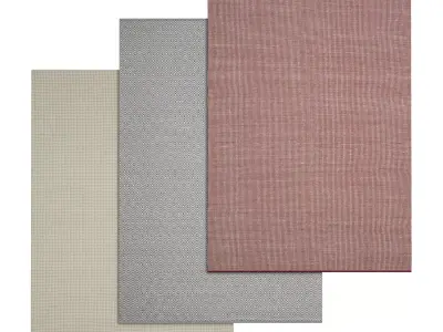 Rug Set 318 3D model