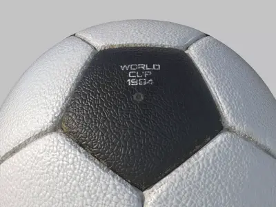Soccer ball Football Sports equipment Ball 3D model