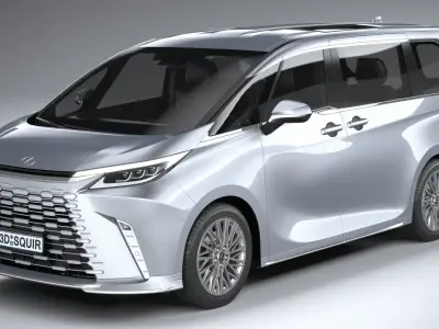 Lexus LM 2024 3D model