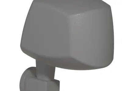 Truck Mirror Cover 3D print model