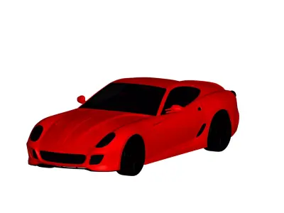 Ferrari 599 GTO  3D model