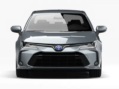 Toyota Corolla Hybrid 2020 3D model