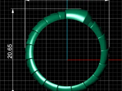 bvlgari ring 3D print model