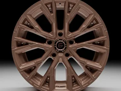 Fuel Rebar 5 Rim 3D model