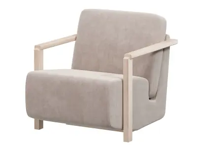 Franck Armchair by theinvisiblecollection 3D model