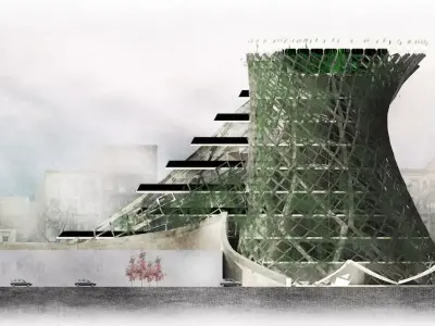 Parametric Building 3D model