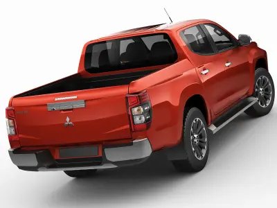 Mitsubishi L200 Triton 2020 Double Cab 3D model