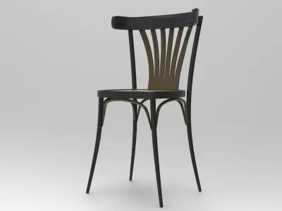 Kips Chair Low-poly 3D model