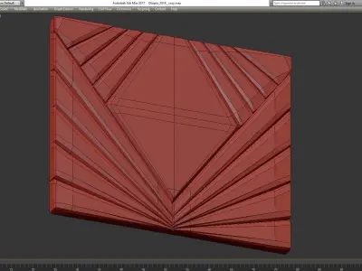 Headboard Premium 3d model Low-poly 3D model shop