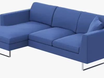 Jasper Modern Corner Sofa 3D model