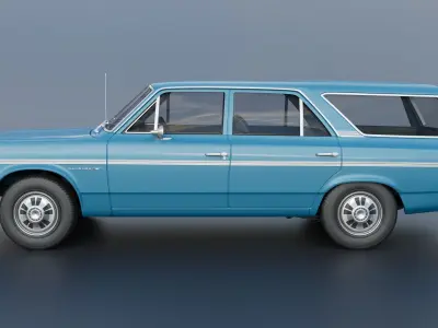 AMC Rambler Station Wagon 1969  3D print model