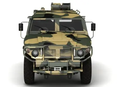 GAZ TIGR 3D model 3D model