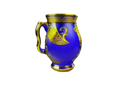 Elegant Ceramic Vase 3D Model - Timeless Home Decor 3D print model