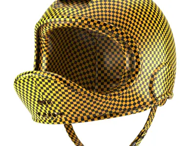 Motorcycle Helmet 3D model