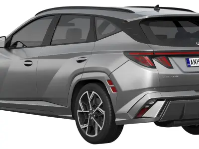 Hyundai Tucson N-Line 2024 3D model